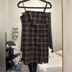 Plaid dress worn once